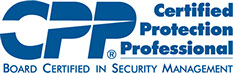 Certifications CPP Certified Protection Professional (ASIS) logo