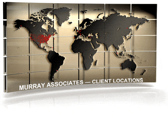 Murray Associates TSCM Client Location Map