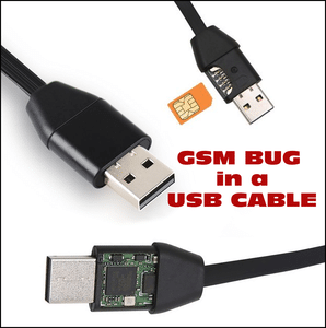 GSM bug in a USB cable | Murray Associates