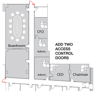 TSCM Construction Access Control Map