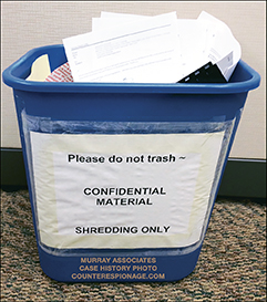 Shred Bin Security – Yours Stinks – Fix it for Free