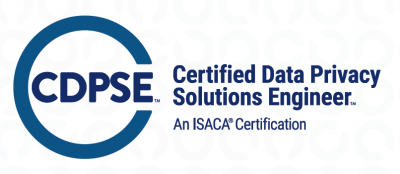 Certified Data Privacy Solutions Engineer CDPSE ISACA Logo