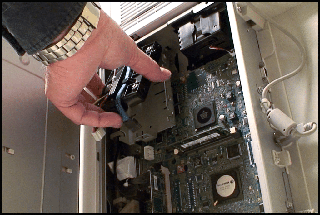 TSCM IT Data Center Inspection catches: Swapping Copier Hard Drive