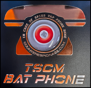 TSCM Bat Phone Label