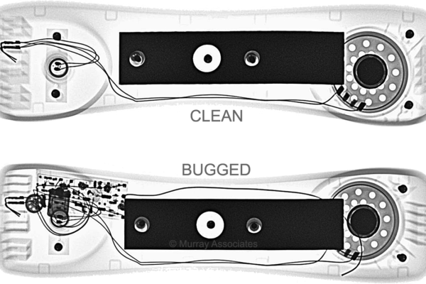 X-ray Handset Flat Clean-Bugged