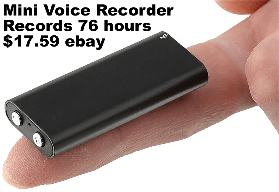 Device for blocking sound recording, microphone, dictaphone - Anti