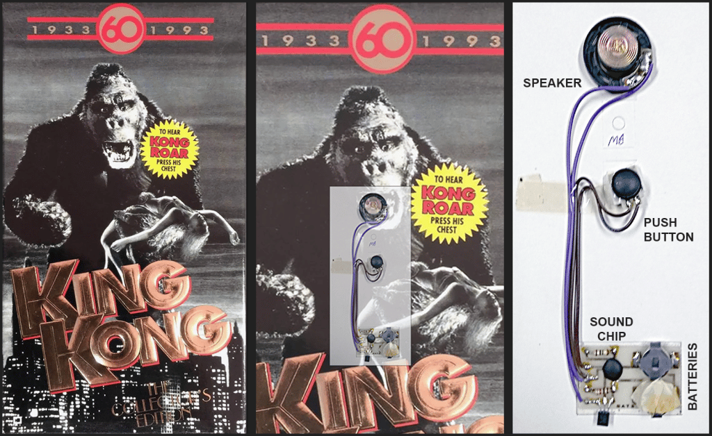 King Kong VHS Roar & Electronics Panel