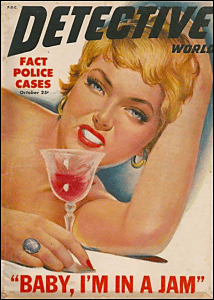 Detective World Baby I am in a Jam v8 #7 10-1950