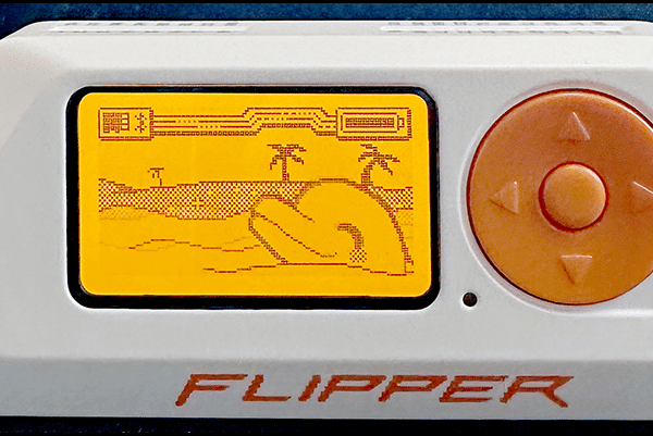 Photo of a Flipper Zero Hacking Tool