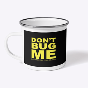 "Don't Bug Me" Camping Cup