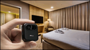 Thermal Imager in Hotel Room