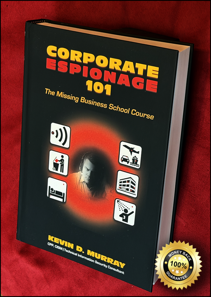 Corporate Espionage 101 ISBN 979-8-99495-160-6